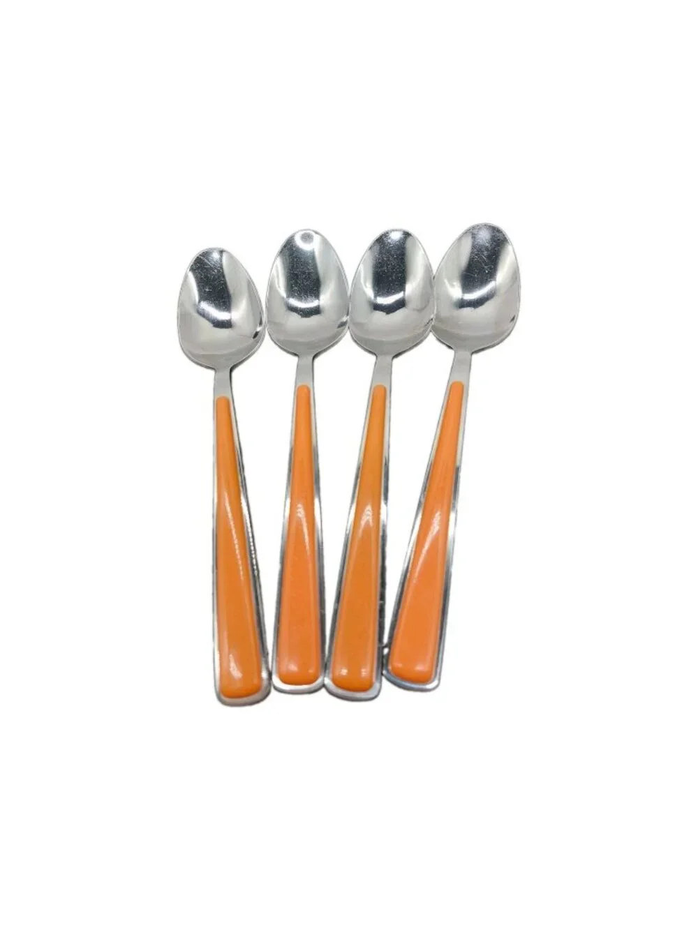 Fiesta Flatware Merengue Place Dinner Spoons 8